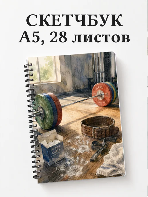 Скетчбук Тяжелая атлетика