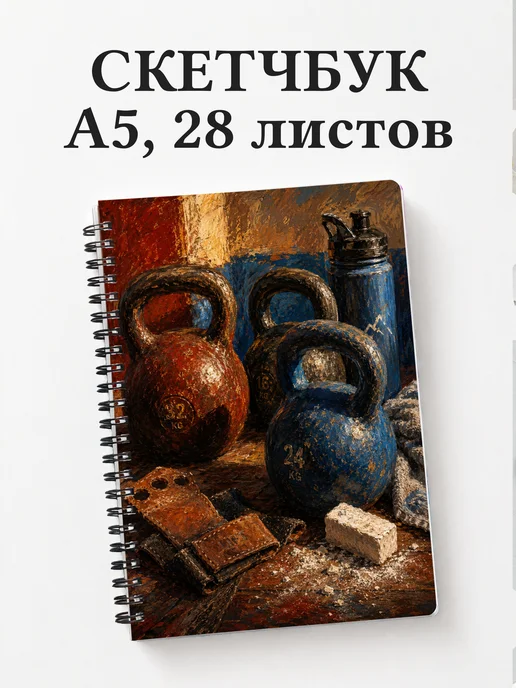 Скетчбук Тяжелая атлетика