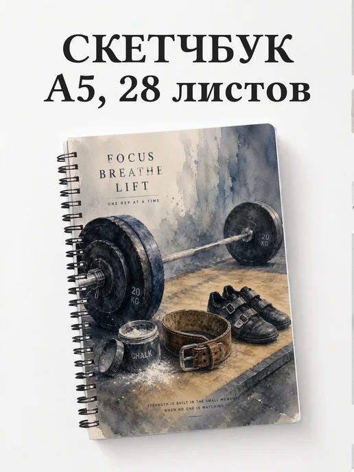 Скетчбук Пауэрлифтинг