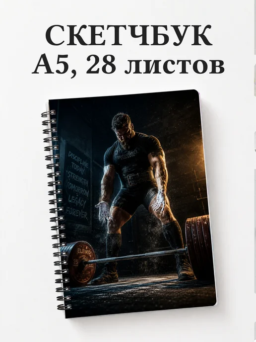 Скетчбук Пауэрлифтинг
