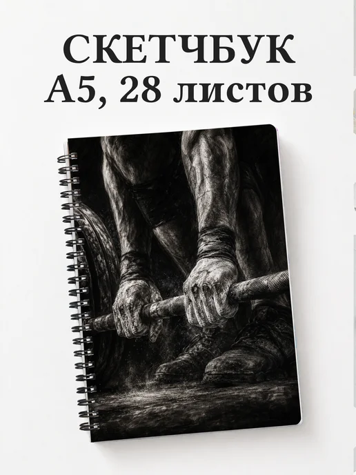 Скетчбук Бодибилдинг