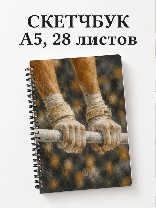 Скетчбук Спортивная гимнастика