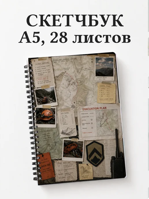 Скетчбук спасателя