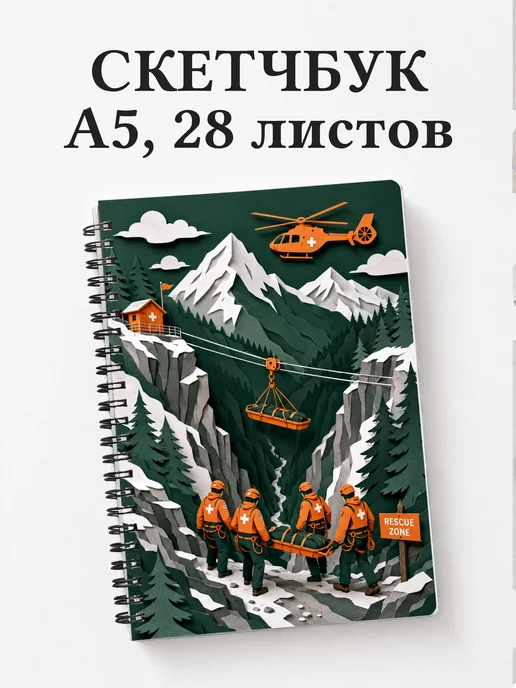 Скетчбук спасателя