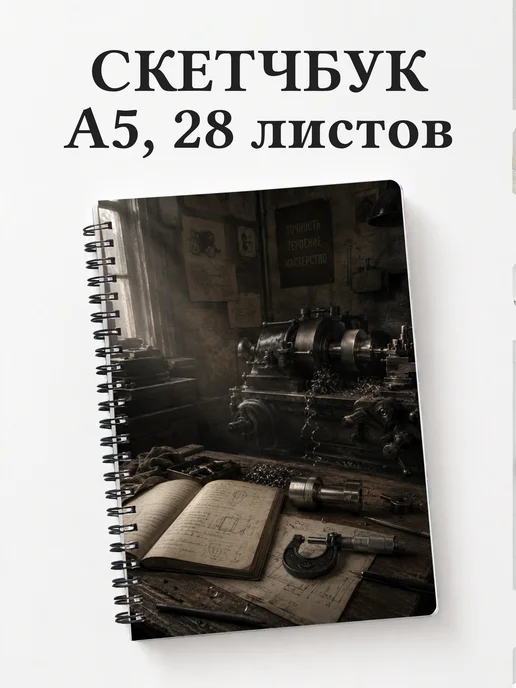 Скетчбук токаря