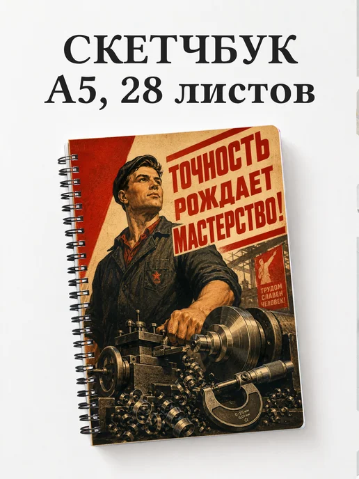 Скетчбук токаря