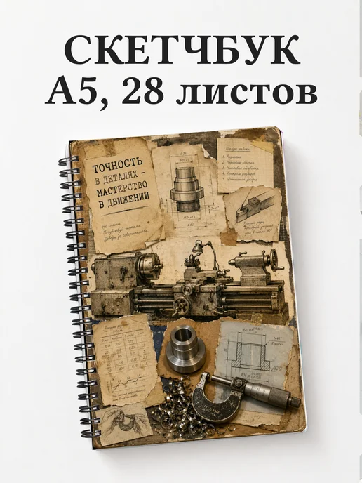 Скетчбук токаря