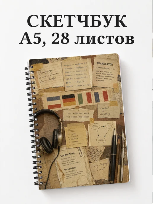 Скетчбук переводчика