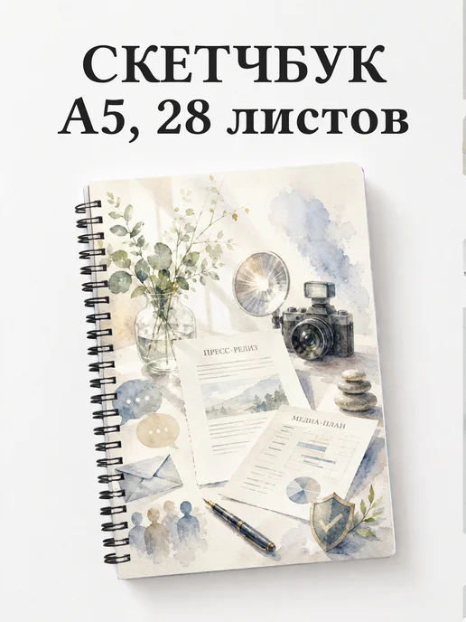 Скетчбук PR-специалиста