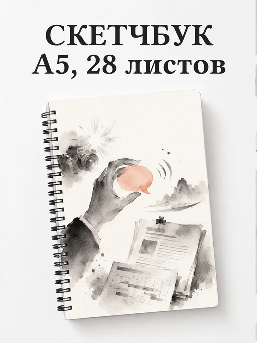 Скетчбук PR-специалиста