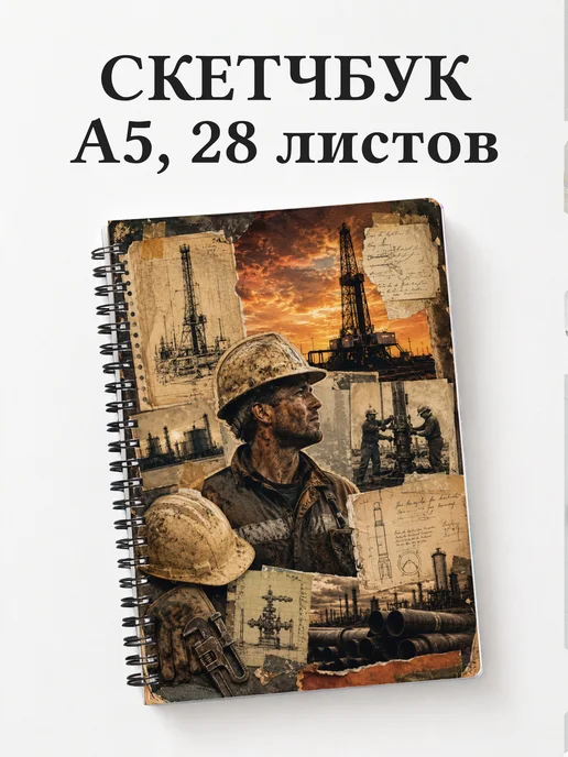 Скетчбук нефтяника