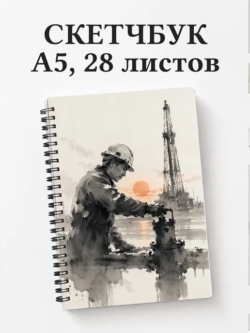 Скетчбук нефтяника
