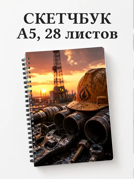 Скетчбук нефтяника