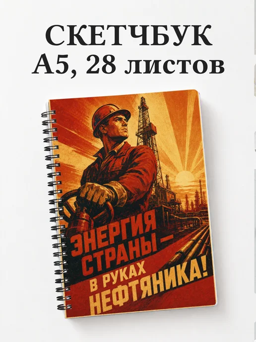 Скетчбук нефтяника