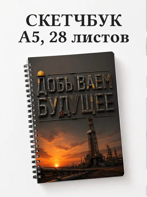 Скетчбук нефтяника