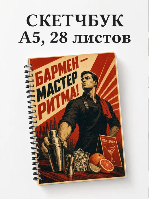 Скетчбук бармена
