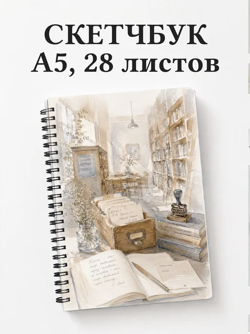 Скетчбук библиотекаря