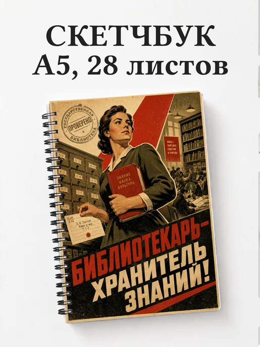 Скетчбук библиотекаря