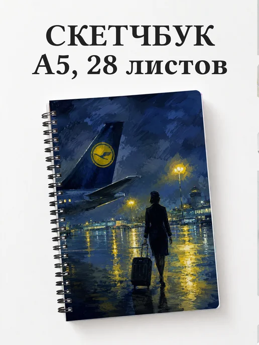 Скетчбук стюардессы