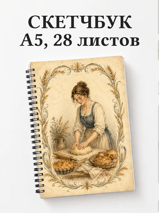 Скетчбук пекаря