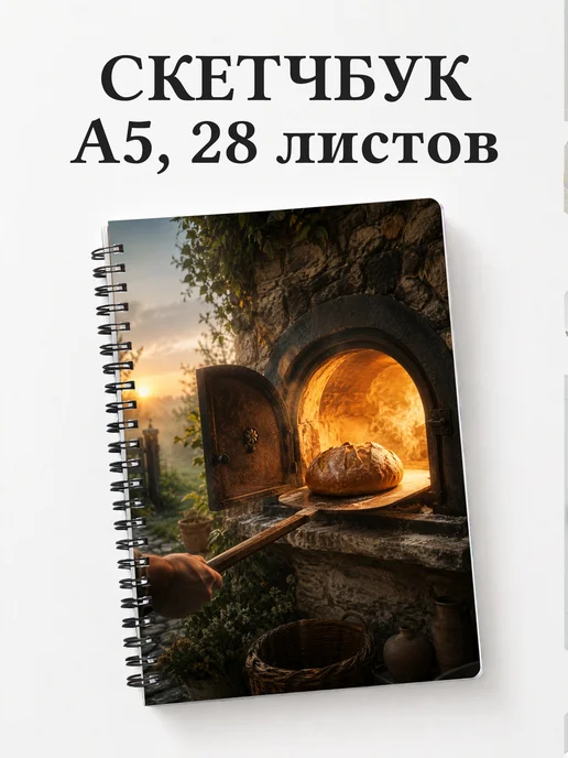 Скетчбук пекаря