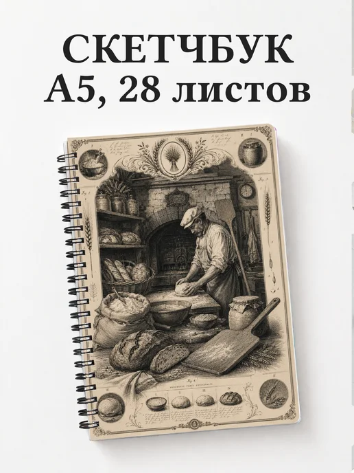 Скетчбук пекаря