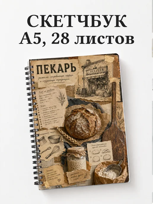 Скетчбук пекаря