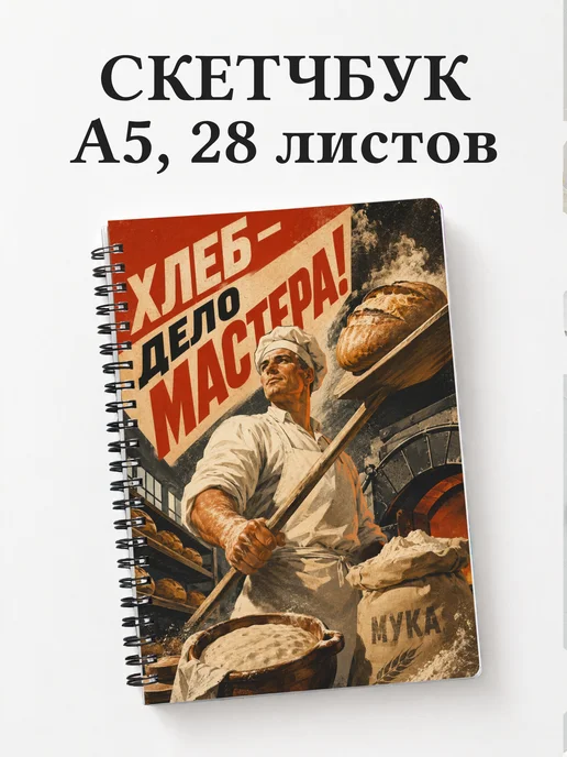 Скетчбук пекаря