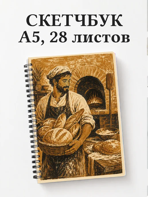 Скетчбук пекаря