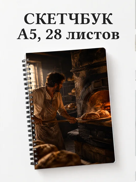 Скетчбук пекаря