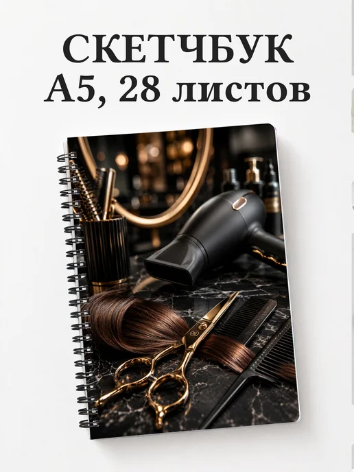Скетчбук парикмахера