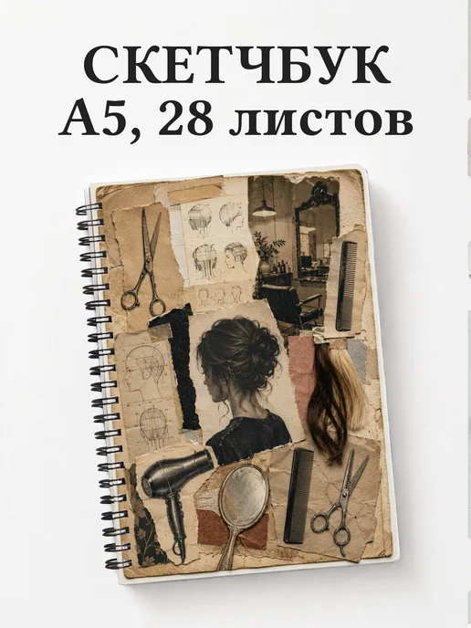 Скетчбук парикмахера