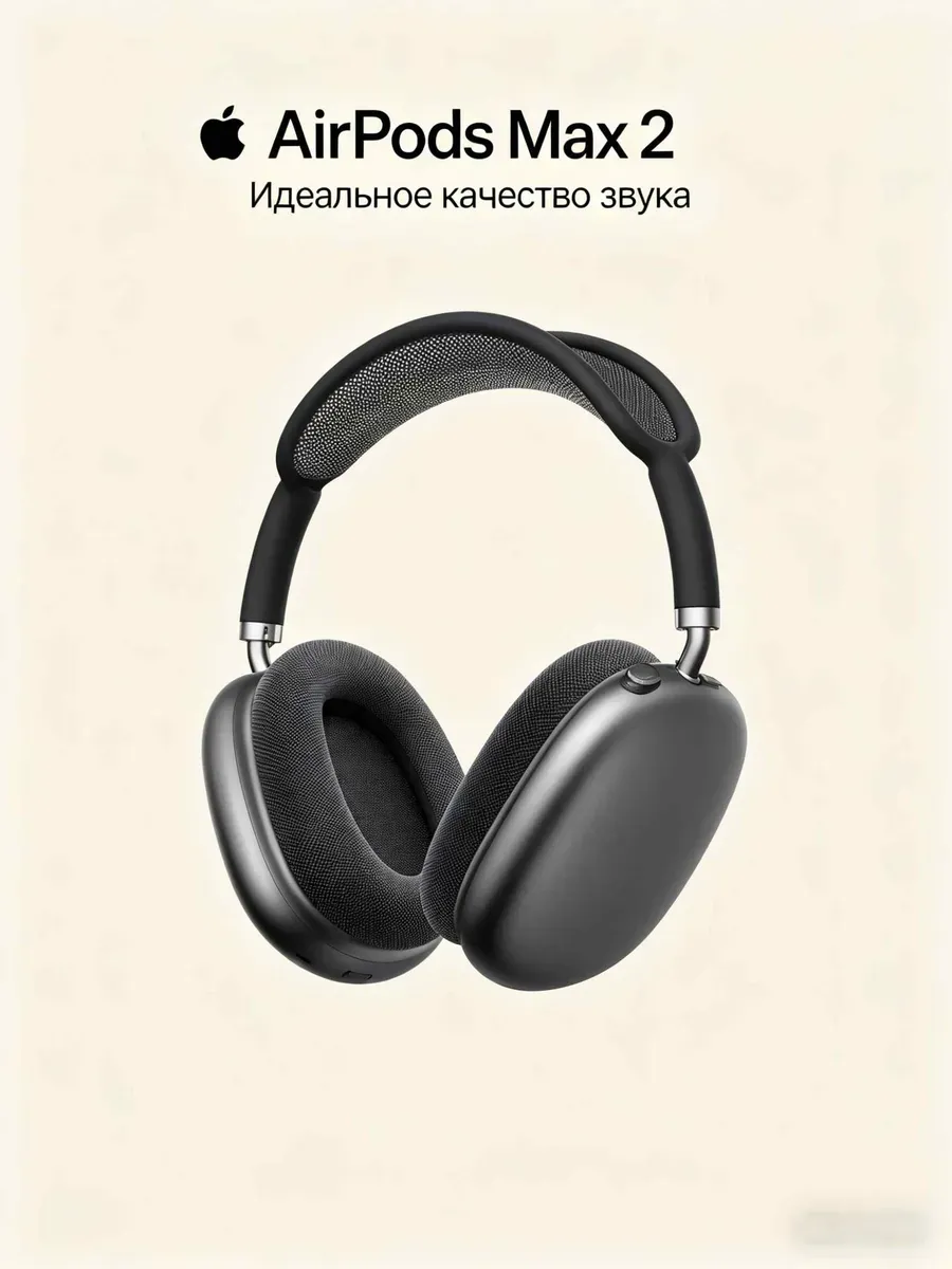AirPods Max 2 с 20 часами работы при активном шумоподавлении Apple 1441724664 купить за 17 387 ₽ в интернет‑магазине Wildberries
