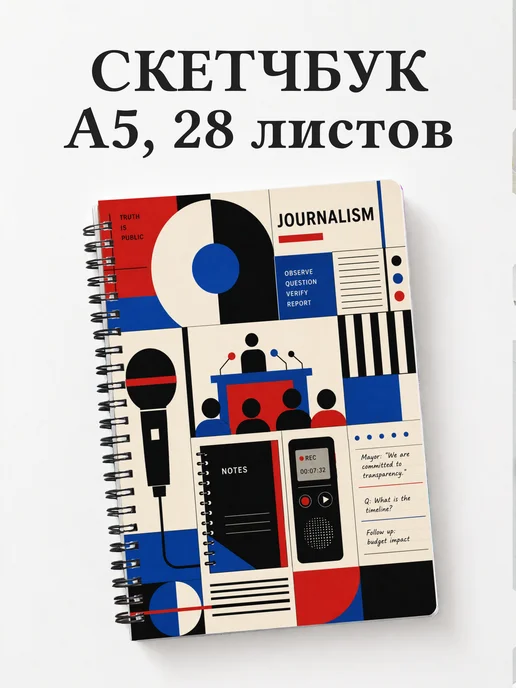 Скетчбук журналиста