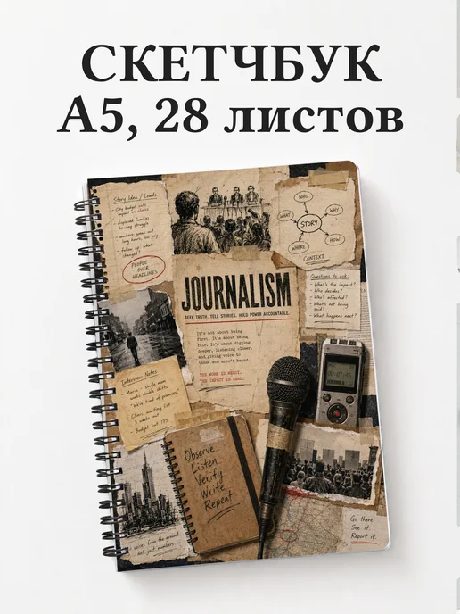Скетчбук журналиста