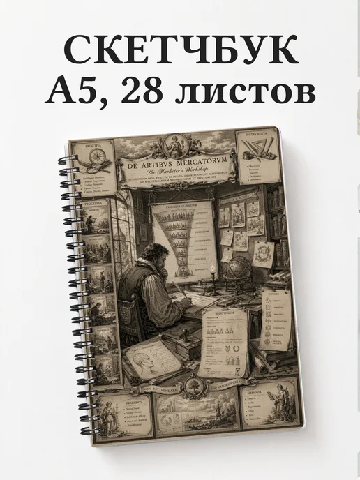 Скетчбук маркетолога