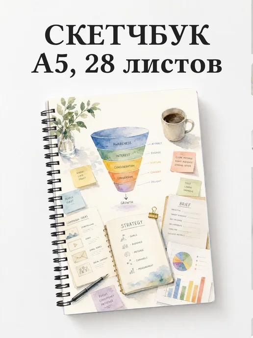 Скетчбук маркетолога