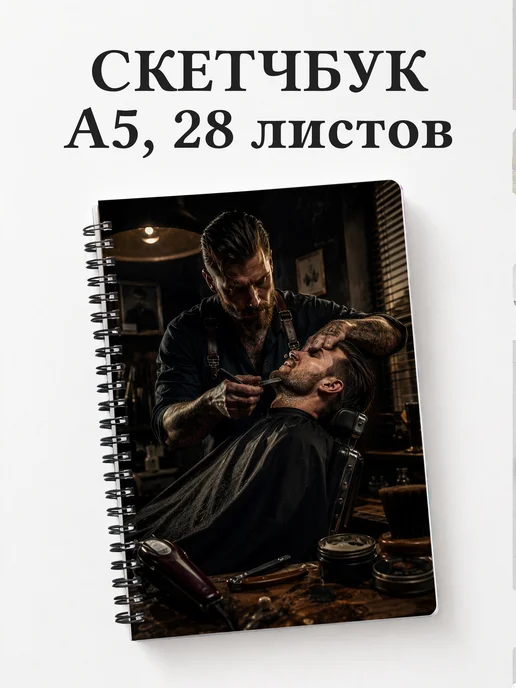 Скетчбук барбера