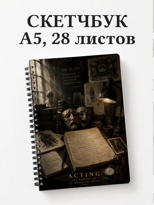 Скетчбук актера