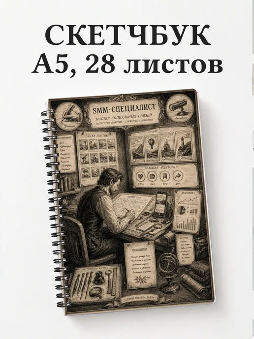 Скетчбук SMM-специалиста
