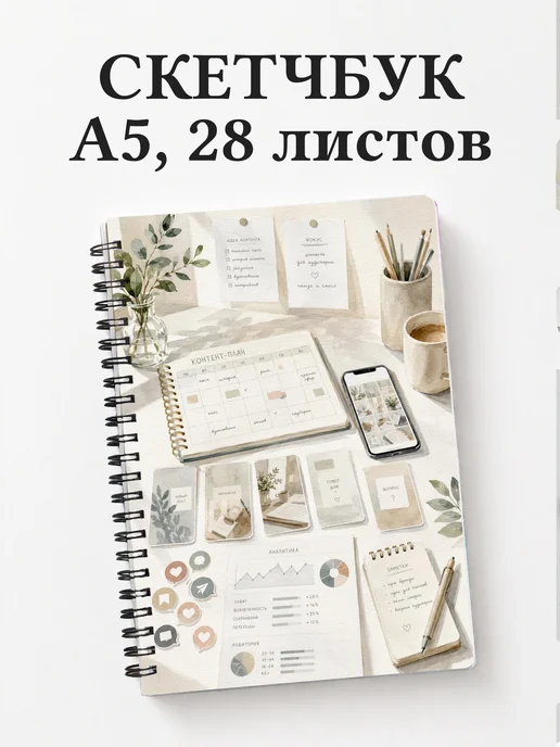 Скетчбук SMM-специалиста