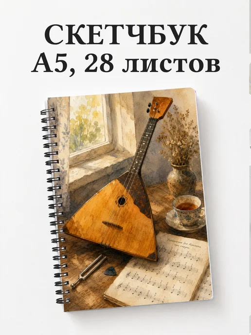 Скетчбук балалаечника