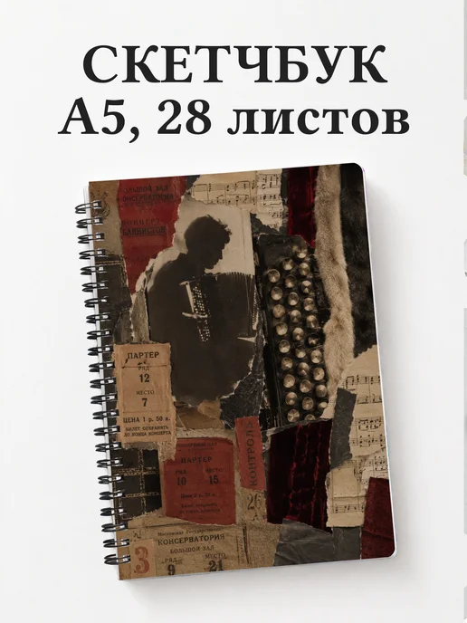 Скетчбук баяниста