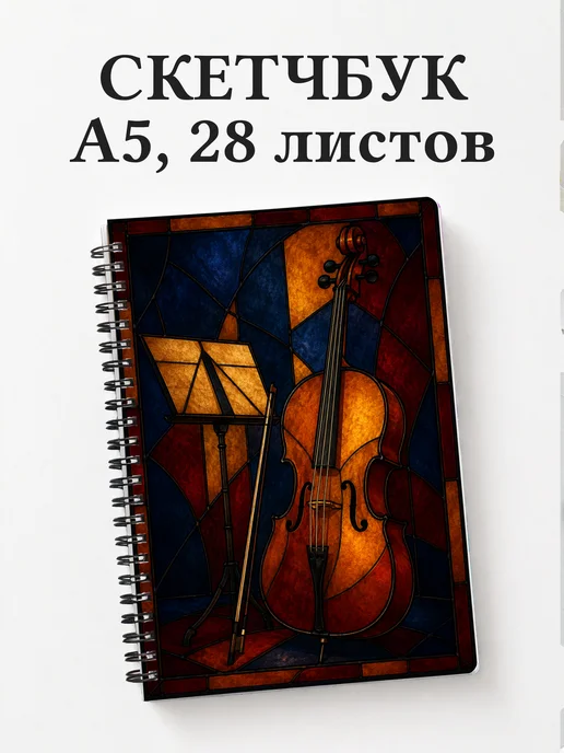 Скетчбук виолончелиста