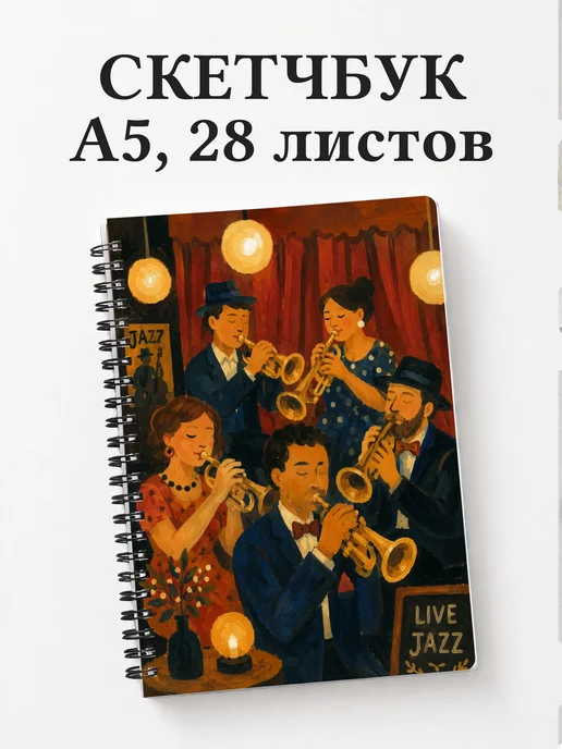 Скетчбук трубача