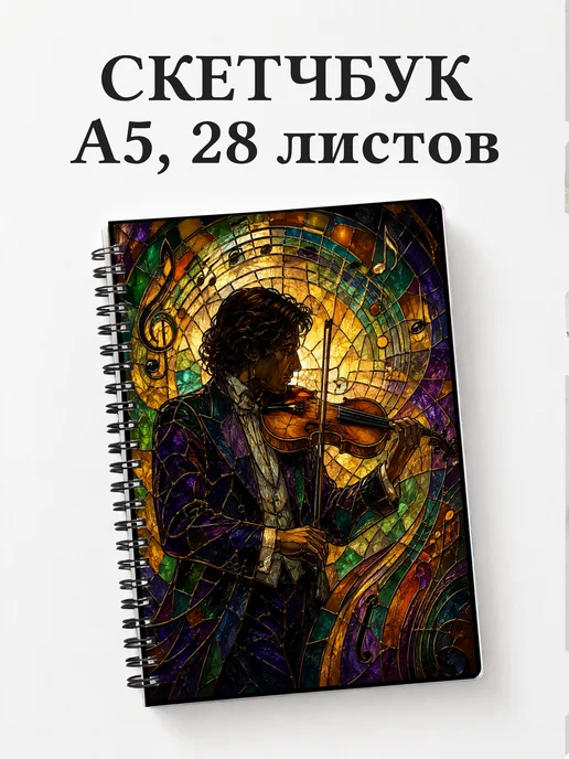 Скетчбук скрипача