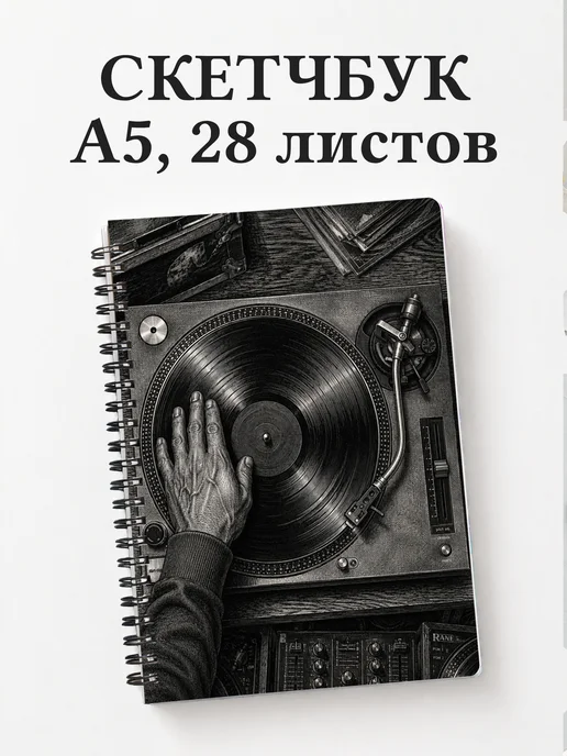 Скетчбук диджея