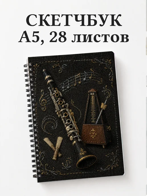 Скетчбук кларнетиста