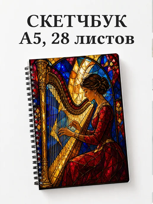 Скетчбук арфиста