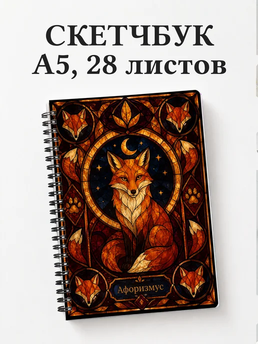 Скетчбук Лисы